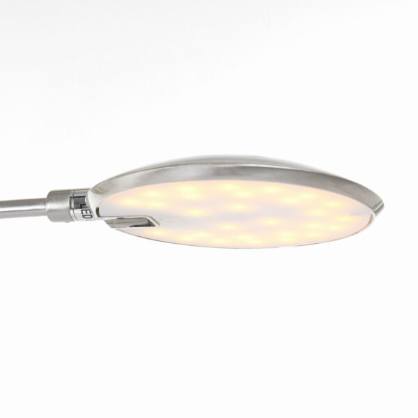 Steinhauer Zenith vloerlamp - uplight met leesarm - incl. ingebouwd LED - dimbaar en kleurinstelbaar - staal - Image 13