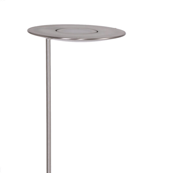 Steinhauer Zenith vloerlamp - uplight met leesarm - incl. ingebouwd LED - dimbaar en kleurinstelbaar - staal - Image 10