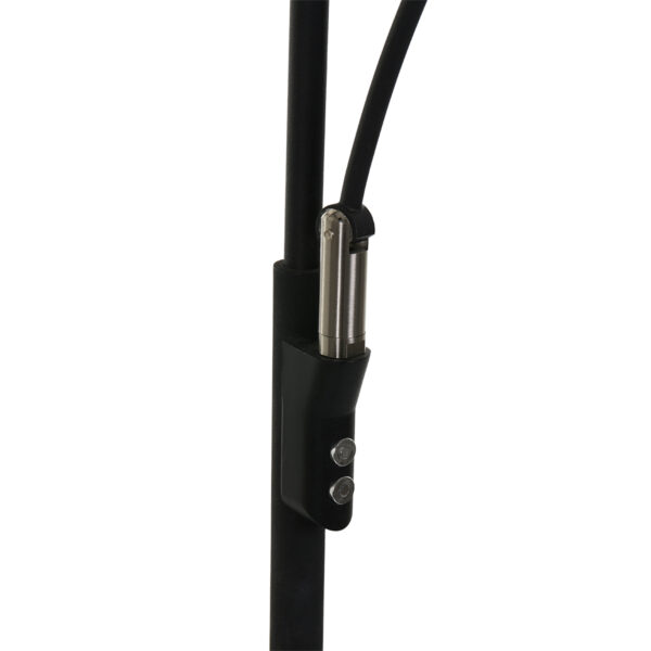 Steinhauer Zenith vloerlamp - uplight met leesarm - incl. ingebouwd LED - dimbaar en kleurinstelbaar - zwart - Image 14