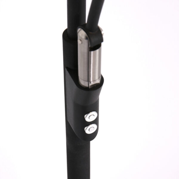 Steinhauer Zenith vloerlamp - uplight met leesarm - incl. ingebouwd LED - dimbaar en kleurinstelbaar - zwart - Image 5