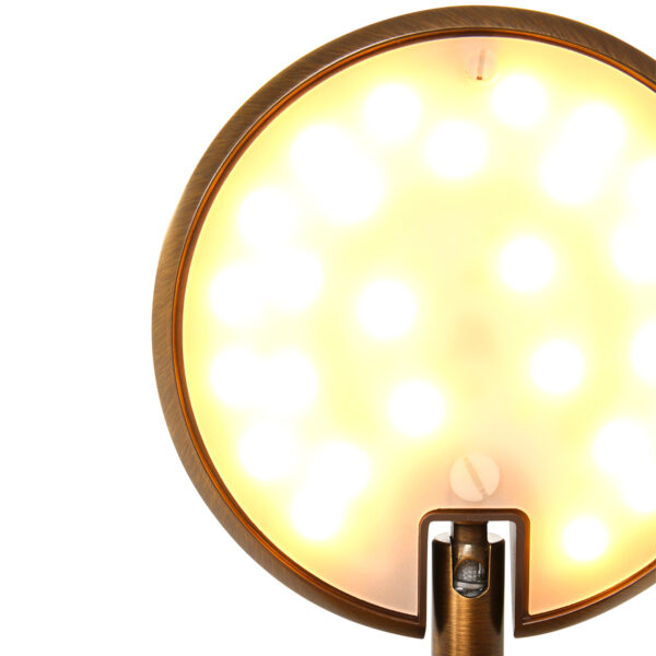 Steinhauer Zenith wandlampje - LED - dimbaar en kleurinstelbaar - ⌀12 cm - brons - Image 8