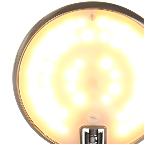 Steinhauer Zenith wandlampje - LED - dimbaar en kleurinstelbaar - ⌀12 cm - staal - Image 9