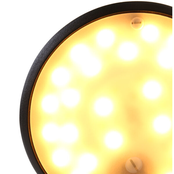 Steinhauer Zenith wandlampje - LED - dimbaar en kleurinstelbaar - ⌀12 cm - zwart - Image 3