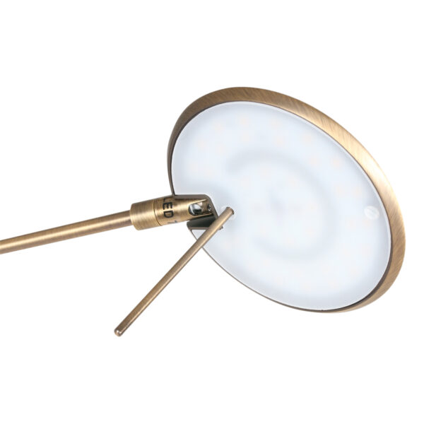 Steinhauer Zodiac LED leeslamp - met knikarm - dimbaar - draai- en kantelbaar - brons - Image 12