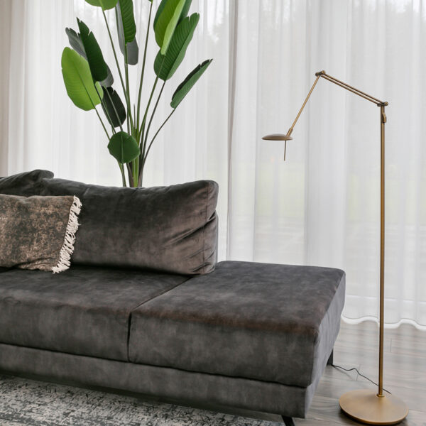 Steinhauer Zodiac LED leeslamp - met knikarm - dimbaar - draai- en kantelbaar - brons - Image 3