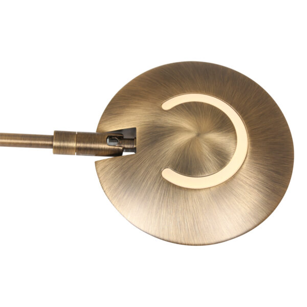 Steinhauer Zodiac LED leeslamp - met knikarm - dimbaar - draai- en kantelbaar - brons - Image 4