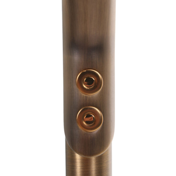 Steinhauer Zodiac staande lamp - 185 cm hoog - ingebouwd LED - dimbaar - draai- en kantelbaar - brons - Image 4