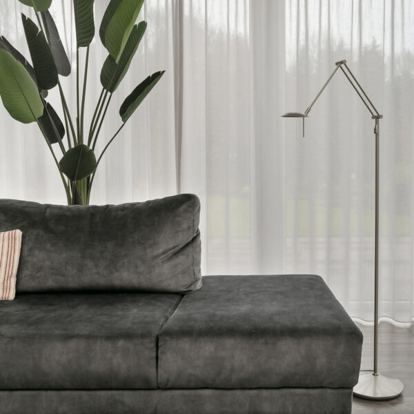 Steinhauer Zodiac LED leeslamp - met knikarm - dimbaar - draai- en kantelbaar - staal - Image 12