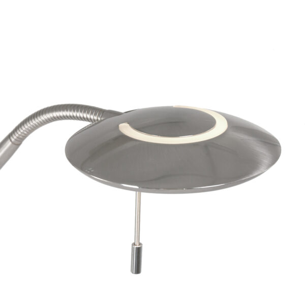 Steinhauer Zodiac staande lamp - 185 cm hoog - ingebouwd LED - dimbaar - draai- en kantelbaar - staal - Image 6