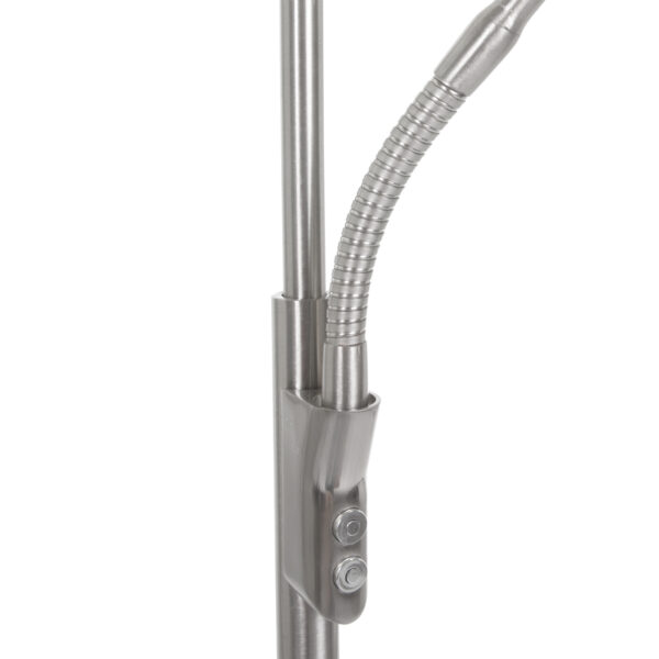 Steinhauer Zodiac staande lamp - 185 cm hoog - ingebouwd LED - dimbaar - draai- en kantelbaar - staal - Image 10