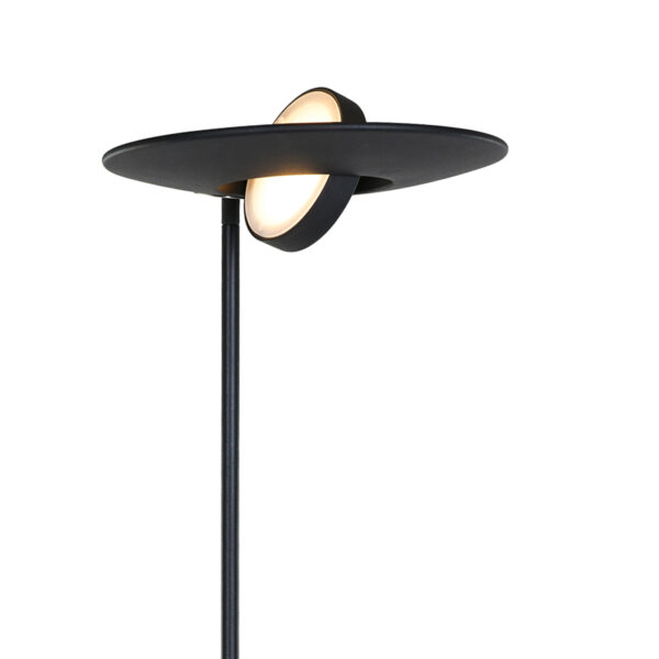 Steinhauer Zodiac staande lamp - 185 cm hoog - ingebouwd LED - dimbaar - draai- en kantelbaar - zwart - Image 12