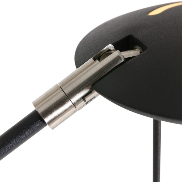 Steinhauer Zodiac LED leeslamp - met knikarm - dimbaar - draai- en kantelbaar - zwart - Image 16