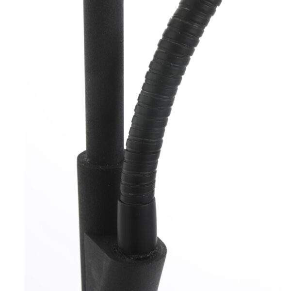 Steinhauer Zodiac staande lamp - 185 cm hoog - ingebouwd LED - dimbaar - draai- en kantelbaar - zwart - Image 10