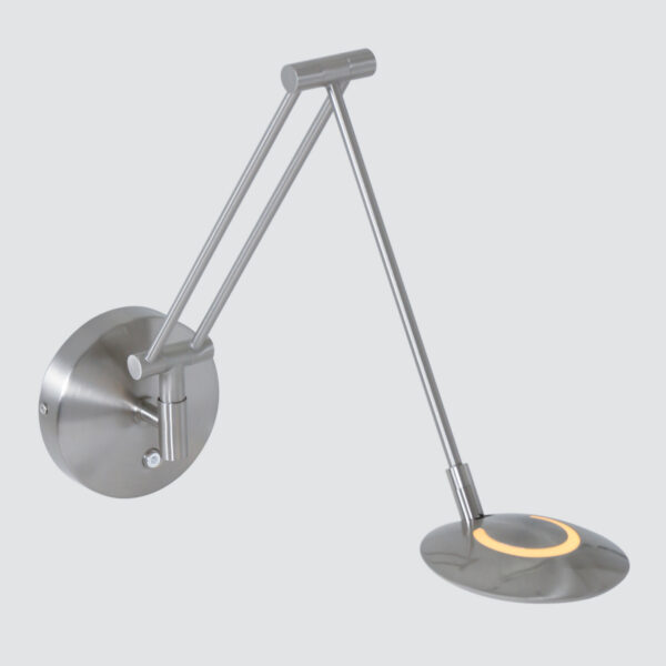 Steinhauer Zodiac LED wandlamp - knikarm - dimbaar - incl. ingebouwd LED - staal - Image 19