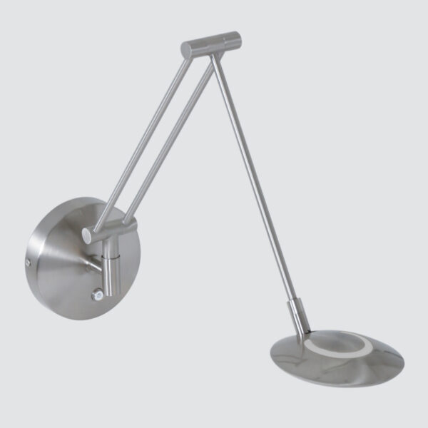 Steinhauer Zodiac LED wandlamp - knikarm - dimbaar - incl. ingebouwd LED - staal - Image 20