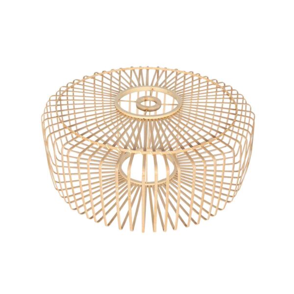 Wandlamp zwart met naturel kap Anne Light & Home Linstrom - Image 5