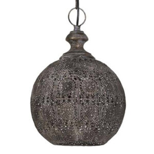 Light & Living Ananya hanglamp – ø 26 cm – E27 (grote fitting) – Staal