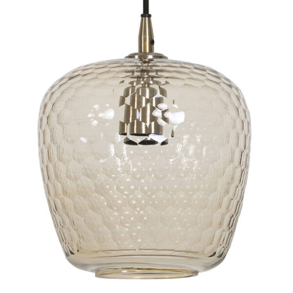 Light & Living Danita hanglamp – ø 20 cm – E27 (grote fitting) – Amberkleurig