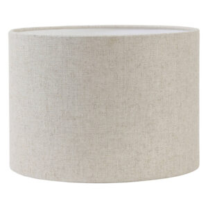 Light & Living Livigno lampenkap – ø 20 cm – E27 (grote fitting) – Grijs