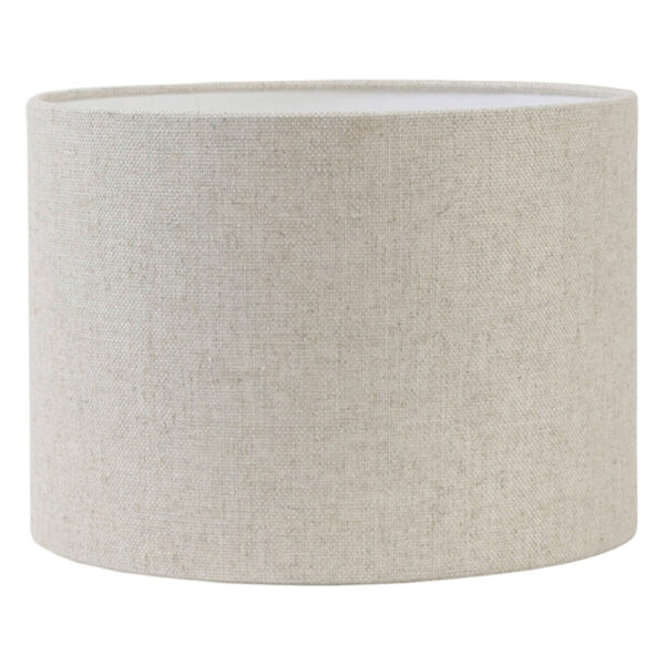 Light & Living Livigno lampenkap – ø 20 cm – E27 (grote fitting) – Grijs