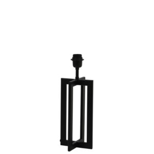 Light & Living Mace tafellamp – Niet verstelbaar – E27 (grote fitting) – Zwart