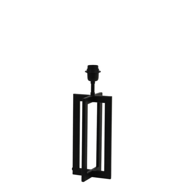 Light & Living Mace tafellamp – Niet verstelbaar – E27 (grote fitting) – Zwart