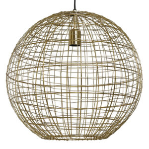 Light & Living Mirana hanglamp – ø 46 cm – E27 (grote fitting) – Goud
