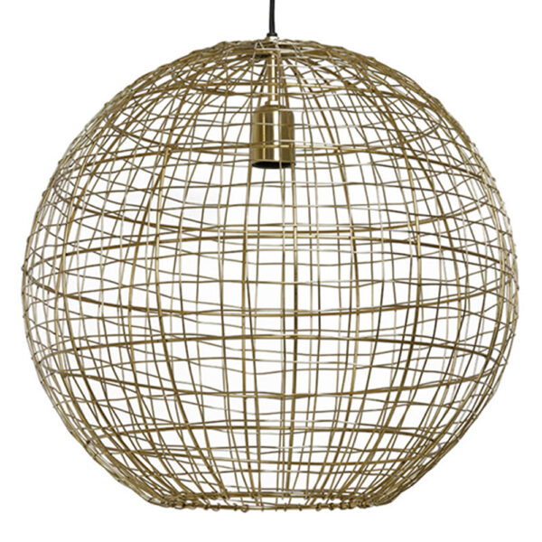 Light & Living Mirana hanglamp – ø 46 cm – E27 (grote fitting) – Goud
