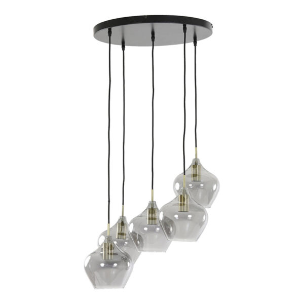 Light & Living Rakel hanglamp – E27 (grote fitting) – Brons
