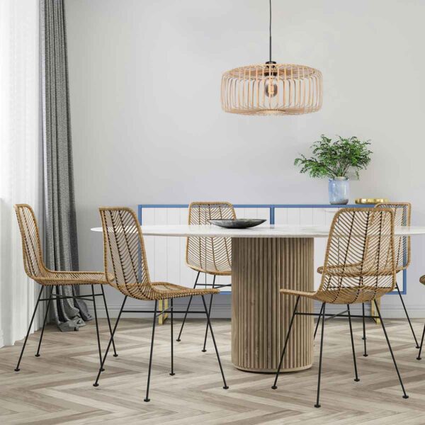 Steinhauer Sparkled light hanglamp – E27 (grote fitting) – Naturel - Image 3