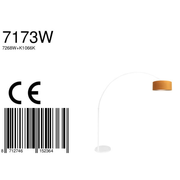 Steinhauer Sparkled light vloerlamp – E27 (grote fitting) – Wit - Image 8
