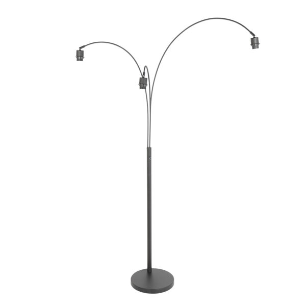 Steinhauer Sparkled light vloerlamp – E27 (grote fitting) – Zwart - Image 16