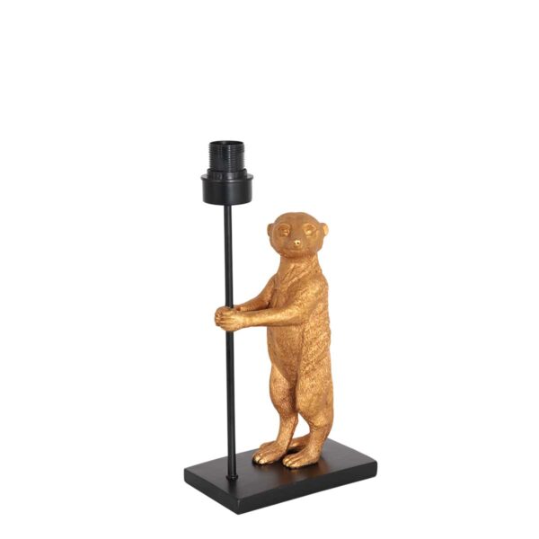 Tafellap met beer en rotan lampenkap Anne Light & Home Animaux - Image 16