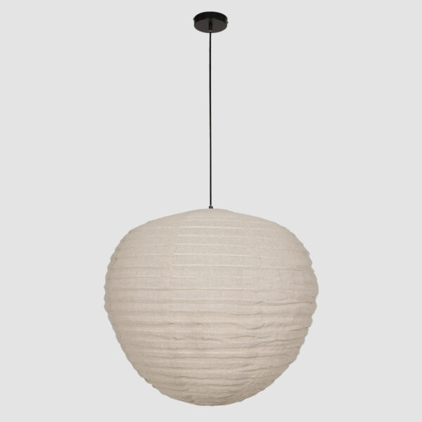 Grote stoffen hanglamp Anne Light & Home Bangalore - Image 13