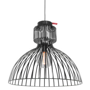 Anne Lighting Dunbar hanglamp – ø 52 cm – E27 (grote fitting) – Zwart