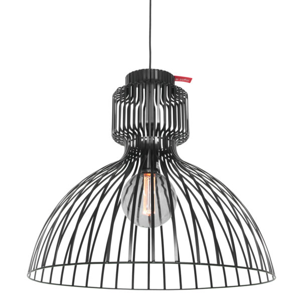 Anne Lighting Dunbar hanglamp – ø 52 cm – E27 (grote fitting) – Zwart