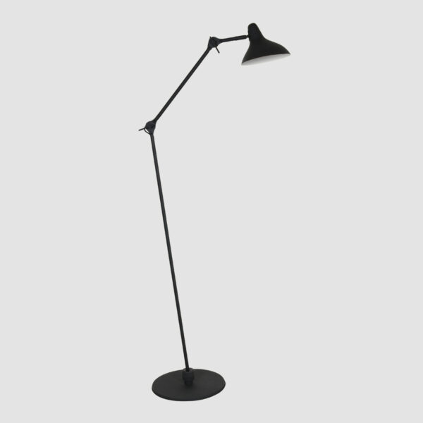 Verstelbare retro look vloerlamp Anne Light & Home Kasket - Image 16