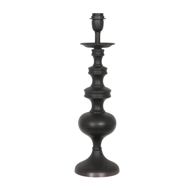 Klassieke zwarte metalen tafellamp Anne Light & Home Lyons - Image 16