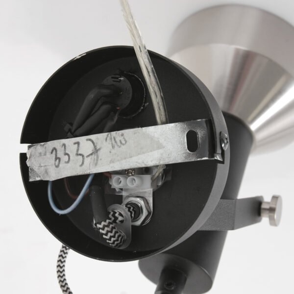 Flexibele spot zwart/staal lantaarnvorm Mexlite Acier - Image 15