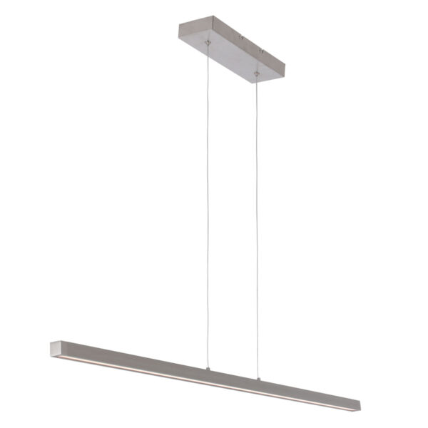 Mexlite Danske hanglamp – In hoogte verstelbaar – Ingebouwd (LED) – Staal