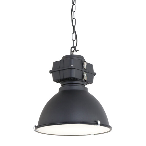 Mexlite Densi hanglamp – ø 38 cm – E27 (grote fitting) – Zwart
