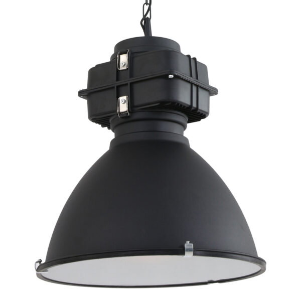 Mexlite Densi hanglamp – ø 47 cm – E27 (grote fitting) – Zwart