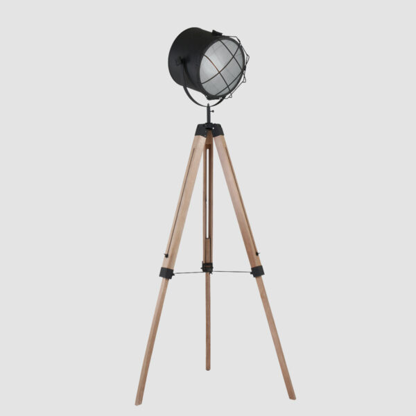 Industriële staande lamp driepoot Mexlite Dyce - Image 19