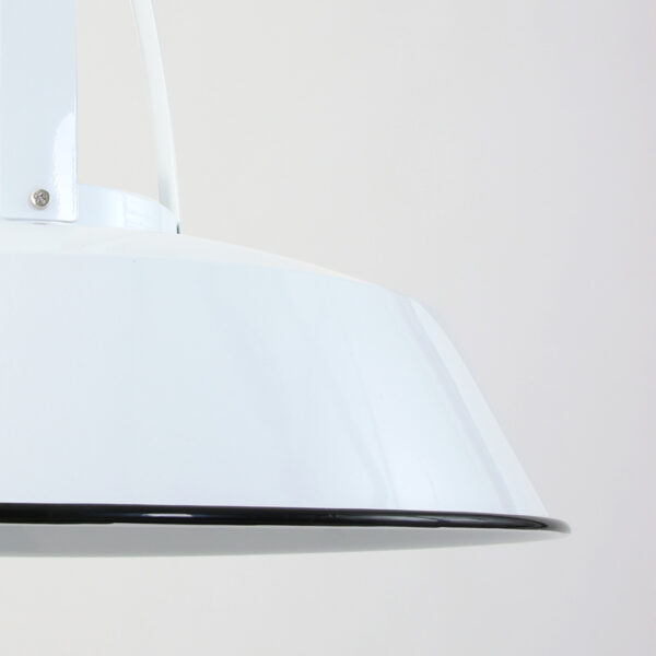 Retro witte metalen hanglamp Mexlite Eden - Image 9