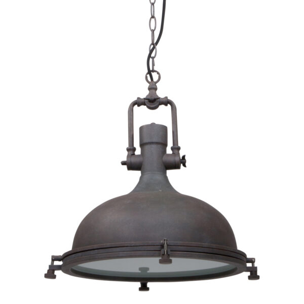 Bruine landelijke hanglamp Mexlite Eliga - Image 17