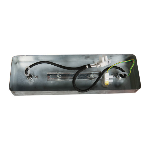 Industriële plafondspot zilverkleurig dubbel Mexlite Gearmetal - Image 13