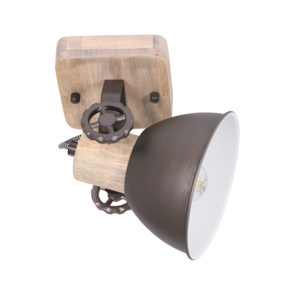 Enkele industriële plafondspot Mexlite Gearwood - Image 11
