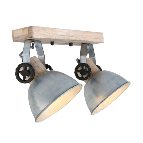 Mexlite Gearwood spot – E27 (grote fitting) – Hout