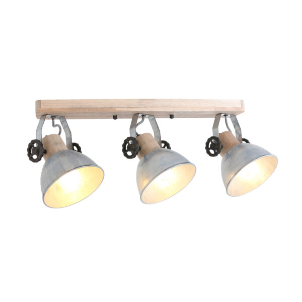 Mexlite Gearwood spot – E27 (grote fitting) – Hout