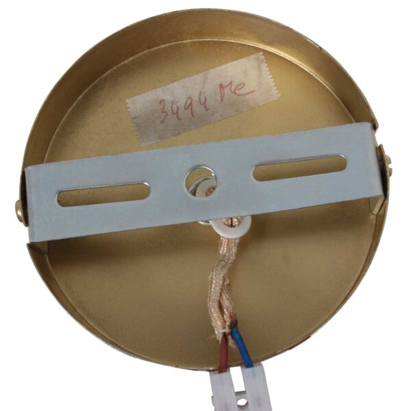 Flesvormige glas/metalen hanglamp messing Mexlite Grazio glass - Image 14